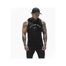 New Arrival 2019 Men′s Hotsell Wholesale Gym Vest with Hood; Vest Gym for Men with Hood